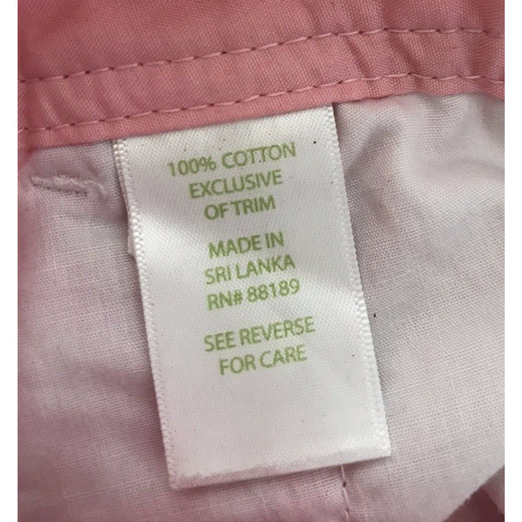 Lilly Pulitzer | Chum Bucket Print Womens Size 0 Pink Shorts - Picture 7 of 8